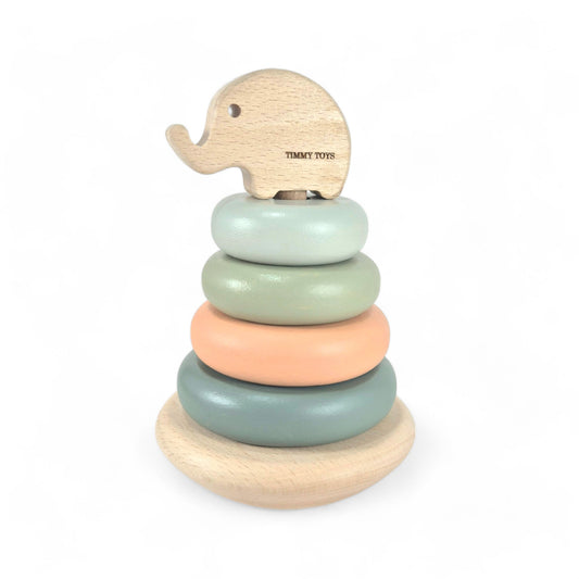 Wooden Baby Ring Stacker – Fun, Learning, and a Wobbler