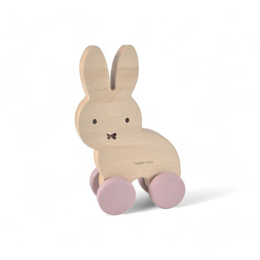 Miffy Bunny Wheely Wooden Toy